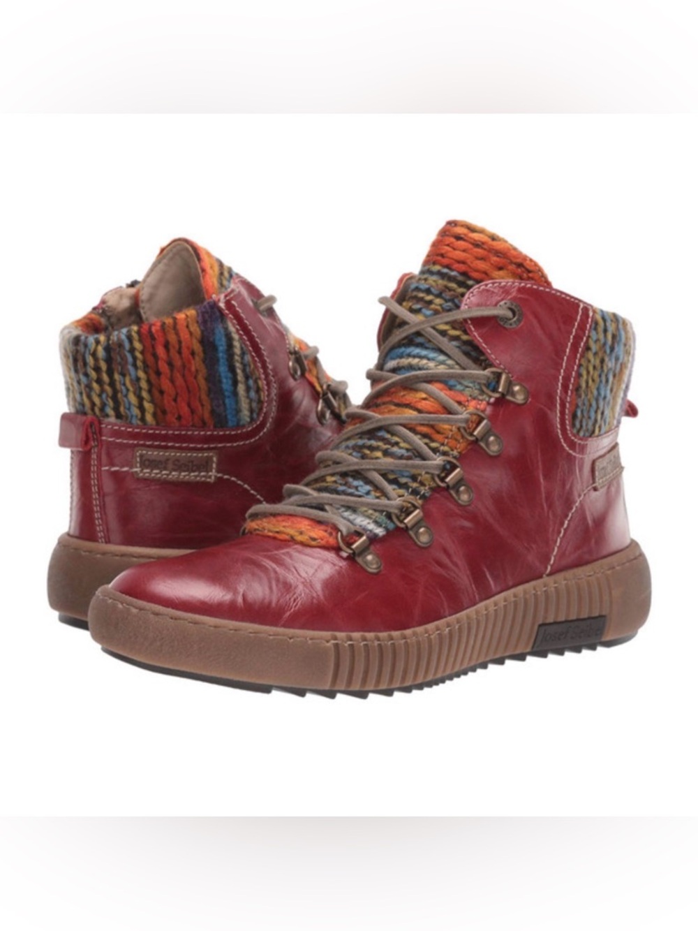 Joseph Seibel Hibiscus Maren Leather Boots